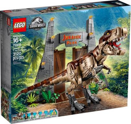 LEGO Jurassic World Jurassic Park: T. rex chaos (75936), huren vanaf €13,75/week