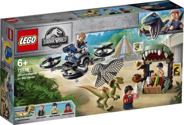LEGO Jurassic World Dilophosaurus Ontsnapt (75934), huren vanaf €2,00/week