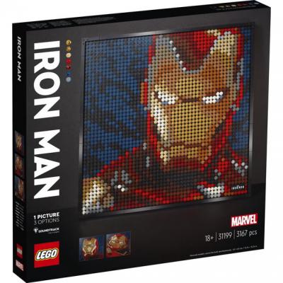 LEGO Art Marvel Studios Iron Man (31199), huren vanaf €6,25/week