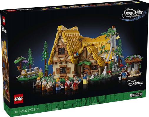 LEGO Nieuw Disney Huisje van Sneeuwwitje en de zeven dwergen (43242), huren vanaf €11,75/week