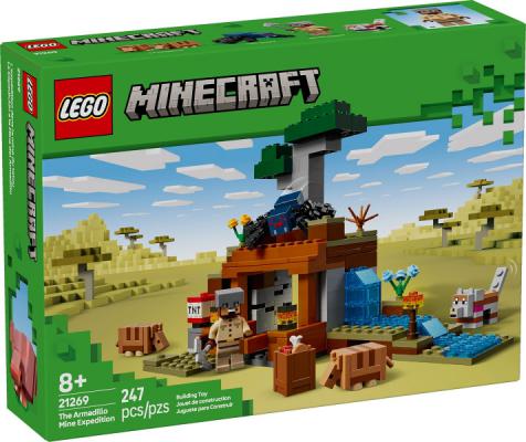 LEGO Minecraft De gordeldieren bij de mijn - 21269-NEW (21269), huren vanaf €2,75/week