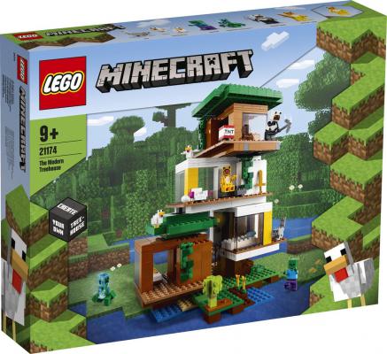 LEGO Bouwstenen 0000-1000 Minecraft De Moderne Boomhut (21174), huren vanaf €6,00/week