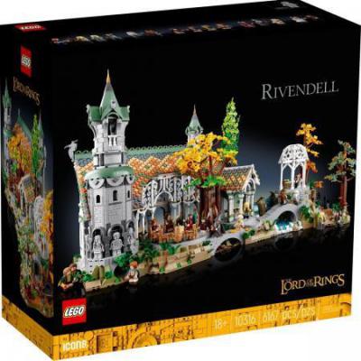 LEGO Bouwstenen 6000-7000 Icons The Lord of the Rings: Rivendell - 10316B (10316B) — 6.167 stukjes, huren vanaf €14,75/week