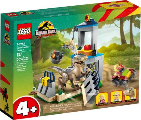 LEGO Jurassic World Velociraptor ontsnapping (76957), huren vanaf €4,00/week