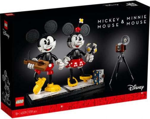 LEGO Bouwstenen 1000-2000 Disney Mickey Mouse en Minnie Mouse (43179) — 1.739 stukjes, huren vanaf €9,75/week