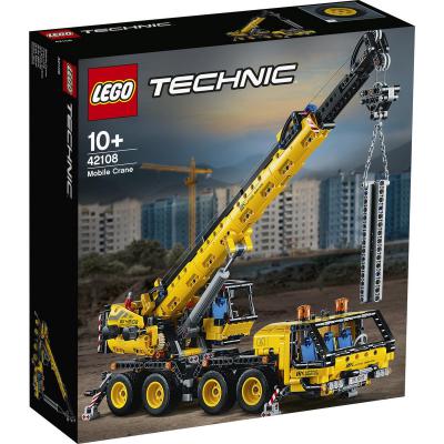 LEGO Bouwstenen 1000-2000 Technic Mobiele Kraan - 42108C (42108), huren vanaf €6,00/week
