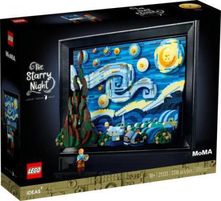 LEGO Bouwstenen 2000-3000 Ideas Vincent van Gogh - De sterrennacht - 21333B (21333B) — 2.316 stukjes, huren vanaf €9,25/week