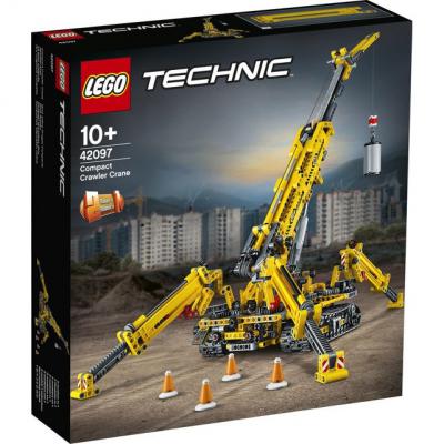 LEGO Bouwstenen 0000-1000 Technic Compacte Rupsband Kraan (42097), huren vanaf €5,00/week