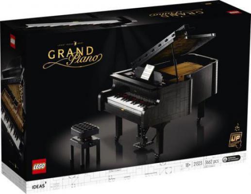 LEGO Bouwstenen 3000-4000 Ideas Vleugelpiano - 21323D (21323D) — 3.600 stukjes, huren vanaf €12,75/week