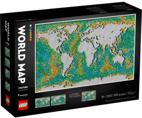 LEGO Art Wereldkaart (31203), huren vanaf €9,75/week