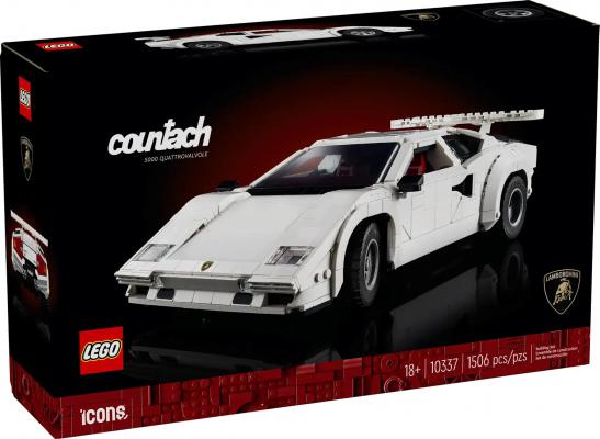 LEGO Icons Lamborghini Countach 5000 Quattrovalvole - 10337-NEW (10337), huren vanaf €9,75/week