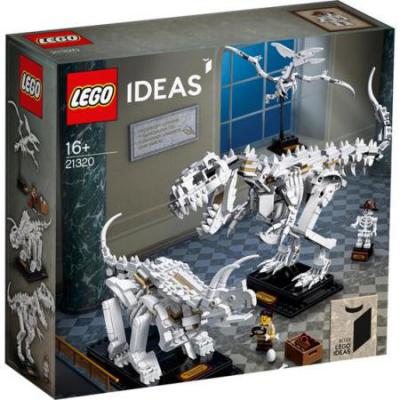 LEGO Bouwstenen 0000-1000 Ideas Dinosaurusfossielen - 21320A (21320A) — 910 stukjes, huren vanaf €4,25/week