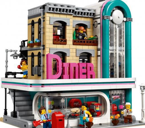 LEGO Creator Expert Diner in de Stad - 10260T (10260T), huren vanaf €9,75/week
