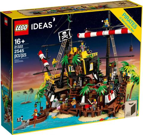 LEGO Bouwstenen 2000-3000 Ideas Piraten van Barracuda Baai - 21322H (21322H) — 2.500 stukjes, huren vanaf €11,75/week
