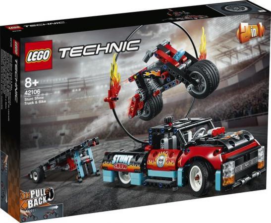 LEGO Bouwstenen 0000-1000 Technic Truck en Motor voor Stuntshow (42106), huren vanaf €3,75/week