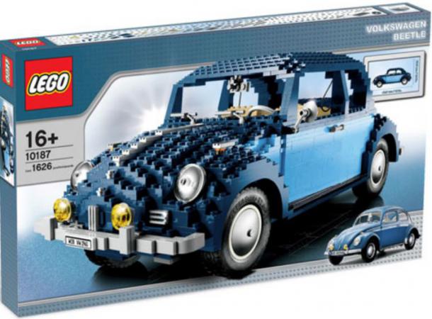 LEGO Bouwstenen 1000-2000 Volkswagen Beetle jubileum (10187), huren vanaf €12,25/week