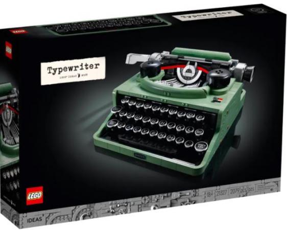 LEGO 16+ Ideas Typemachine - 21327B (21327B), huren vanaf €9,75/week