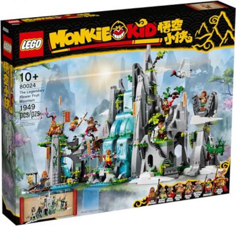 LEGO Bouwstenen 1000-2000 Monkie Kid De legendarische Fruitbloemberg (80024), huren vanaf €9,75/week