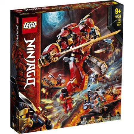LEGO Ninjago AGO Vuursteen Robot - 71720B (71720B) — 968 stukjes, huren vanaf €3,75/week