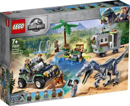 LEGO Bouwstenen 0000-1000 Jurassic World Confrontatie met Baryonyx: de Schattenjacht (75935), huren vanaf €3,25/week