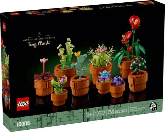 LEGO Bouwstenen 0000-1000 Icons Miniplantjes (10329), huren vanaf €3,00/week