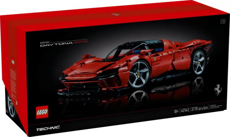 LEGO Bouwstenen 3000-4000 Technic Ferrari Daytona SP3 - 42143A (42143A), huren vanaf €13,75/week