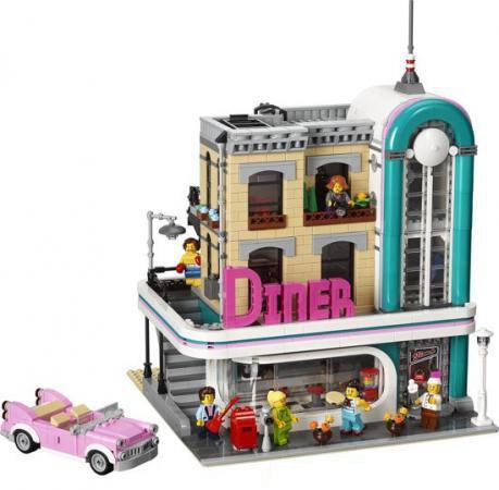 LEGO Creator Expert Diner in de Stad - 10260I (10260I), huren vanaf €9,75/week