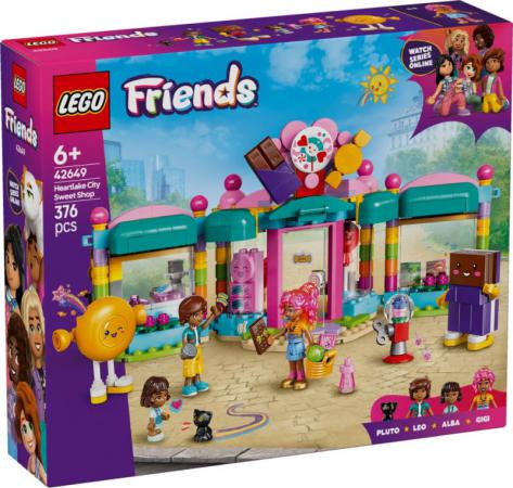 LEGO Friends Heartlake City snoepwinkel (42649) — 376 stukjes, huren vanaf €3,00/week