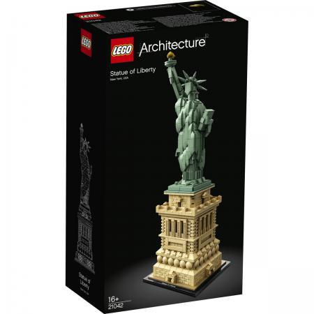 LEGO Architecture Vrijheidsbeeld - 21042C (21042C) — 1.685 stukjes, huren vanaf €5,00/week