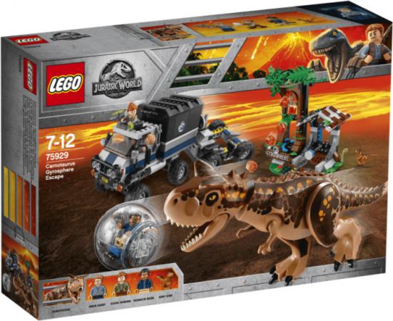 LEGO Bouwstenen 0000-1000 Jurassic World Gyrobolontsnapping van Carnotaurus (75929), huren vanaf €3,25/week