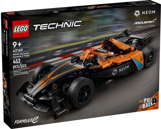 LEGO Nieuw Technic NEOM McLaren Formula E racewagen - 42169-NEW (42169) — 452 stukjes, huren vanaf €3,75/week