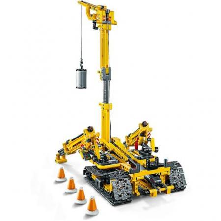 LEGO Bouwstenen 0000-1000 Technic Compacte Rupsband Kraan - 42097A (42097A), huren vanaf €5,00/week