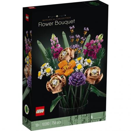 LEGO Bouwstenen 0000-1000 Creator Expert Bloemenboeket - 10280B (10280B), huren vanaf €3,75/week