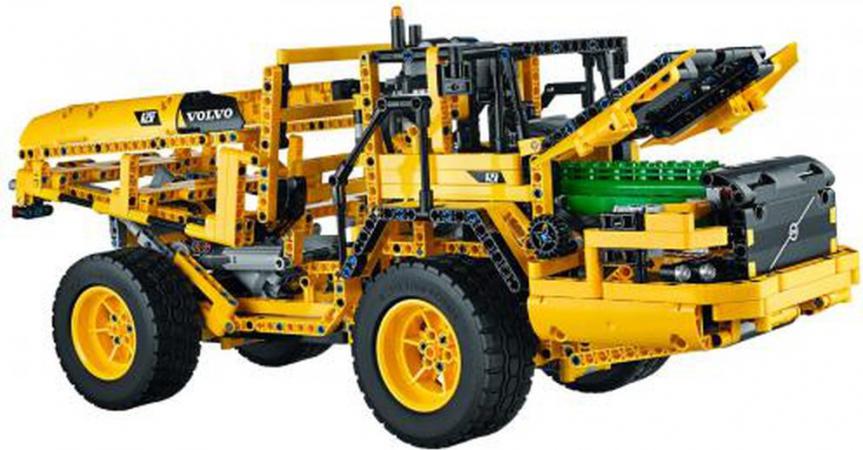LEGO Technic Op Afstand Bedienbare Volvo L350F Wiellader - 42030B (42030) — 1.600 stukjes, huren vanaf €10,75/week