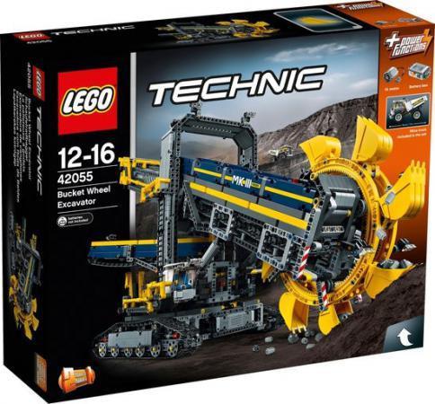 LEGO Bouwstenen 3000-4000 Technic Emmerwiel Graafmachine - 42055A (42055A) — 3.900 stukjes, huren vanaf €12,75/week
