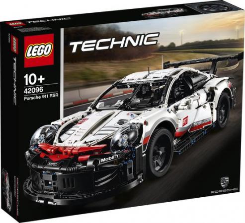 LEGO Bouwstenen 1000-2000 Technic Porsche 911 RSR - 42096Q (42096Q) — 1.580 stukjes, huren vanaf €8,25/week