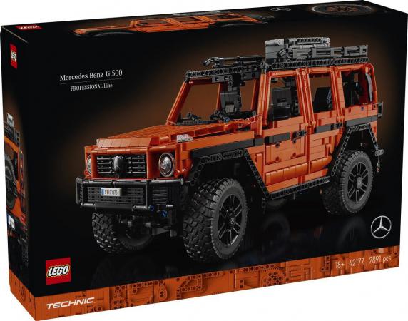 LEGO Bouwstenen 2000-3000 Mercedes-Benz G 500 PROFESSIONAL Line (42177), huren vanaf €13,75/week