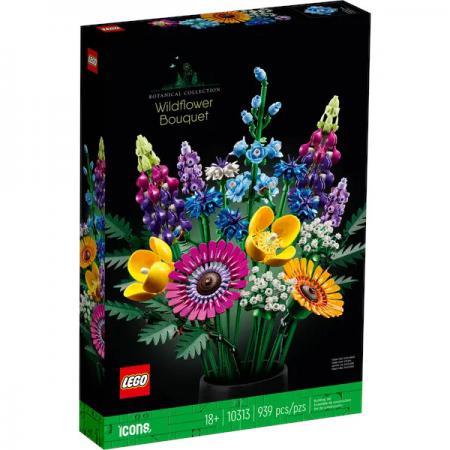 LEGO Bouwstenen 0000-1000 Botanical collection Boeket met wilde bloemen (10313), huren vanaf €4,25/week