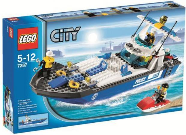 LEGO City Politieboot (7287), huren vanaf €2,75/week