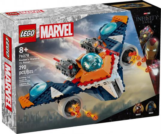 LEGO Bouwstenen 0000-1000 Super Heroes Rockets Warbird vs. Ronan - 76278-NEW (76278), huren vanaf €3,00/week