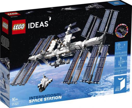 LEGO Bouwstenen 0000-1000 Ideas Internationaal Ruimtestation - 21321A (21321), huren vanaf €4,50/week