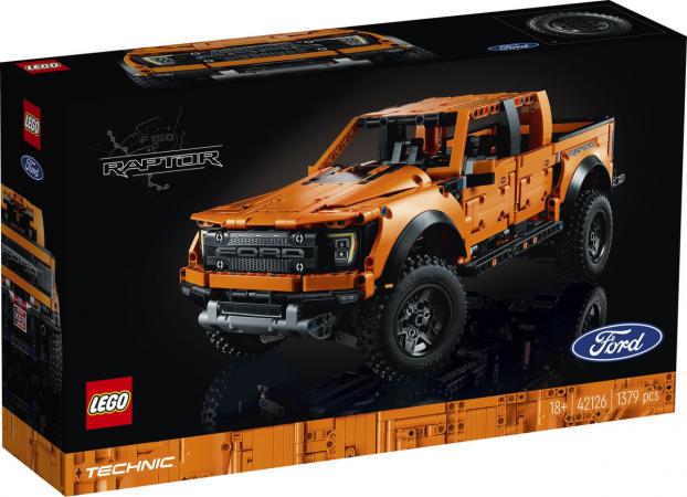 LEGO Bouwstenen 1000-2000 Technic Ford F-150 Raptor (42126), huren vanaf €8,25/week