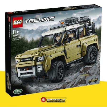 LEGO Technic Land Rover Defender - 42110K (42110K) — 2.500 stukjes, huren vanaf €10,75/week