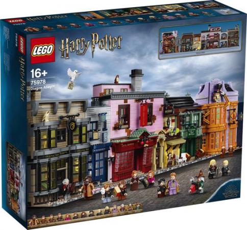 LEGO Bouwstenen 5000-6000 Harry Potter De Wegisweg - 75978D (75978D) — 5.500 stukjes, huren vanaf €13,75/week
