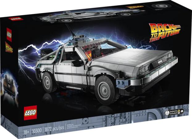 LEGO Icons Expert Back to the Future tijdmachine (10300), huren vanaf €10,50/week