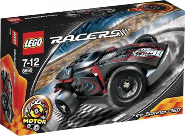 LEGO Racers Fire Spinner (8669), huren vanaf €1,00/week