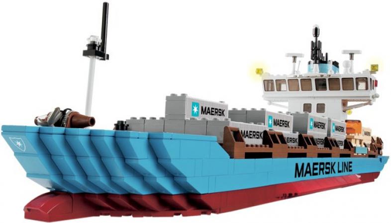 LEGO Creator Expert Sculptures Maersk Line container schip (10152), huren vanaf €6,00/week