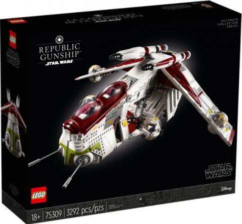 LEGO Star Wars Republic Gunship USC (75309), huren vanaf €11,25/week