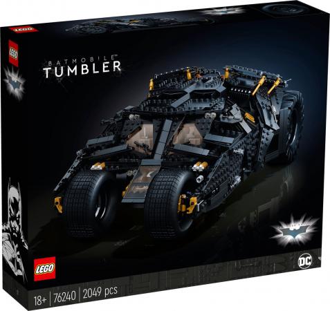 LEGO Bouwstenen 2000-3000 DC Batman Batmobile Tumbler (76240) — 2.049 stukjes, huren vanaf €10,75/week