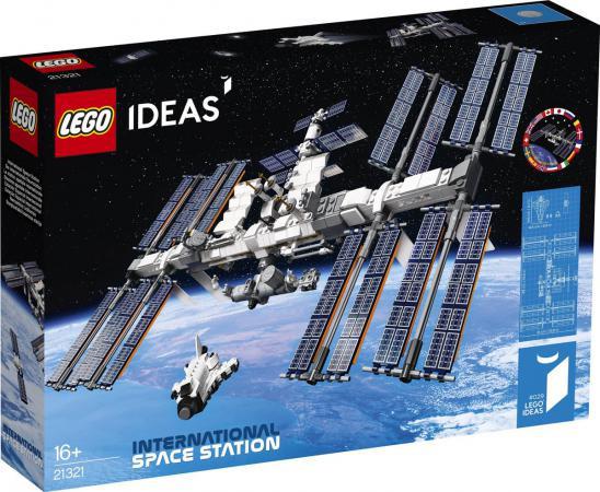 LEGO Bouwstenen 0000-1000 Ideas Internationaal Ruimtestation - 21321D (21321D), huren vanaf €4,50/week